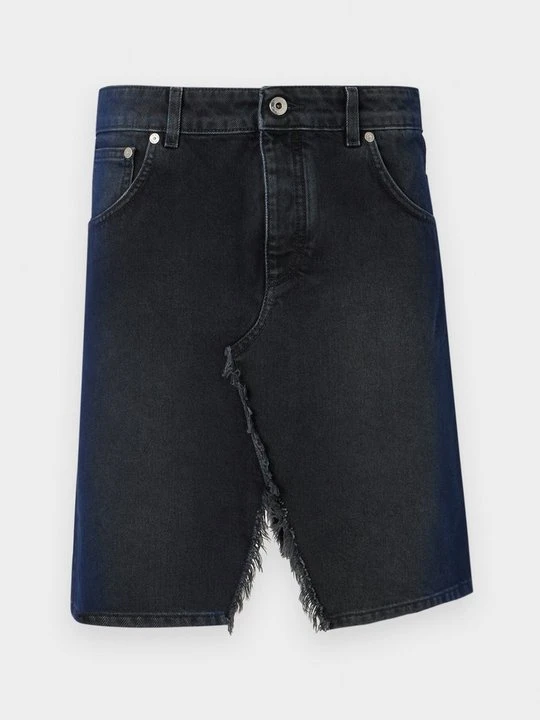 Zdjęcie produktu Spódnica jeansowa Off White ciemnoniebieski