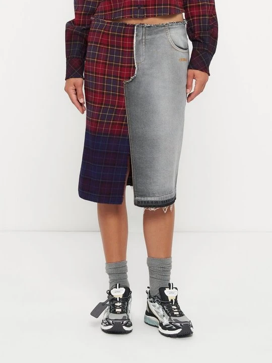 Zdjęcie produktu Spódnica jeansowa Off White czarny