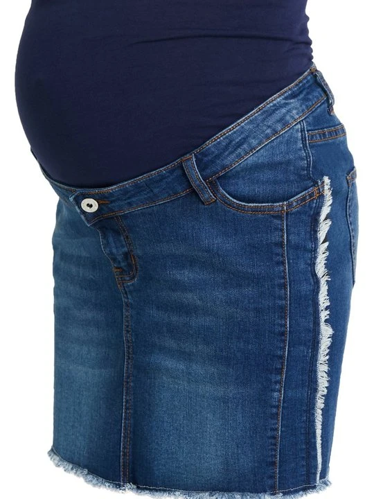 Zdjęcie produktu Spódnica jeansowa Ohma! niebieski denim