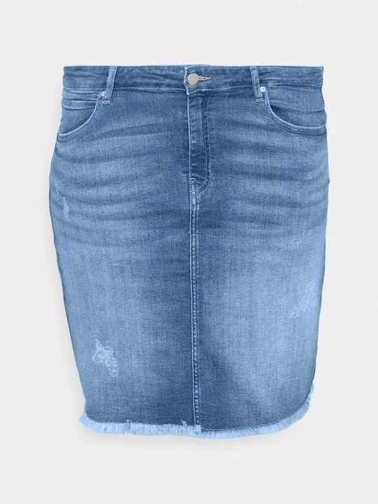 Zdjęcie produktu Spódnica jeansowa ONLY Carmakoma granatowy