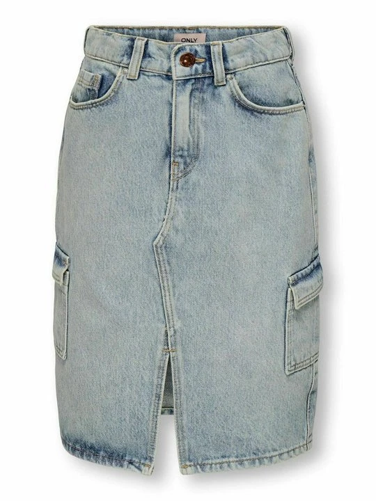 Zdjęcie produktu Spódnica jeansowa ONLY GIRLS niebieski denim