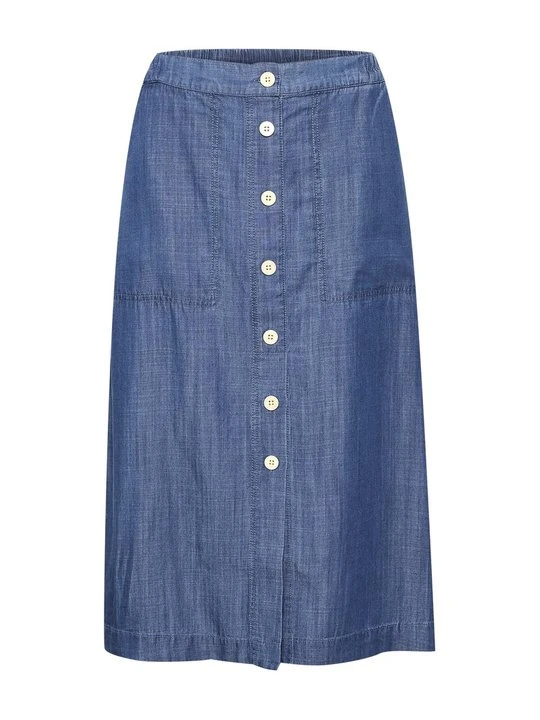 Zdjęcie produktu Spódnica jeansowa Part Two niebieski denim