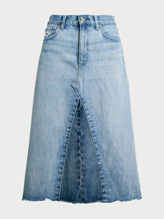 Zdjęcie produktu Spódnica jeansowa Polo Ralph Lauren niebieski