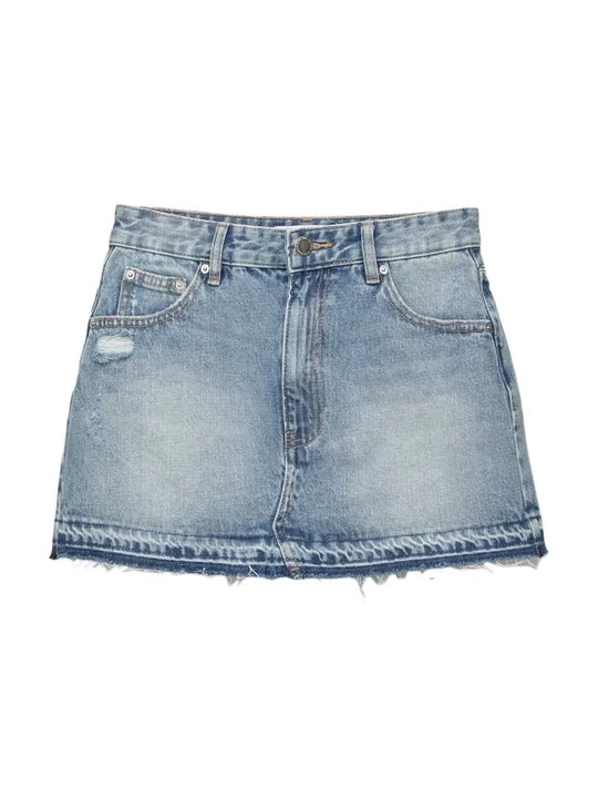 Zdjęcie produktu Spódnica jeansowa PULL&BEAR niebieski denim