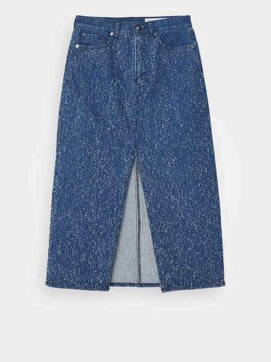 Zdjęcie produktu Spódnica jeansowa rag & bone niebieski denim