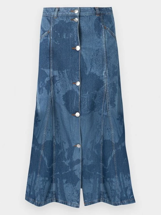 Zdjęcie produktu Spódnica jeansowa Rodebjer niebieski denim