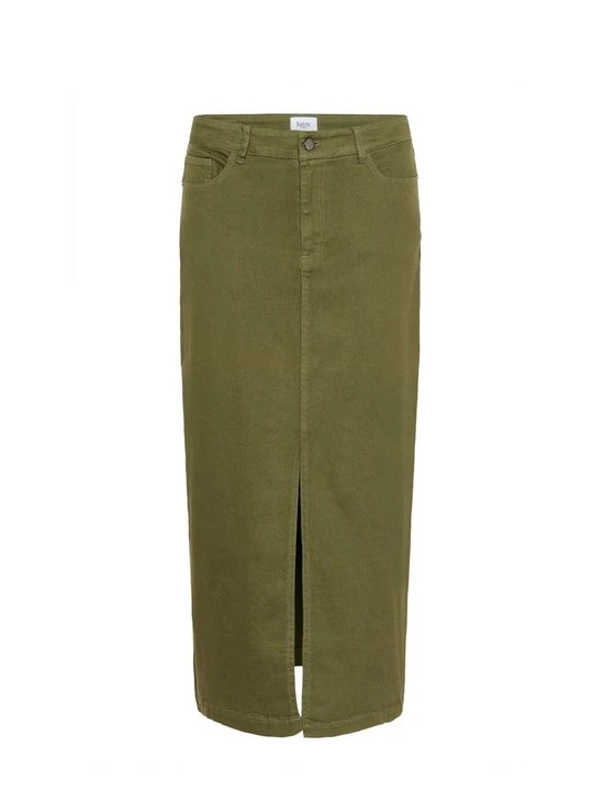 Zdjęcie produktu Spódnica jeansowa Saint Tropez zielony
