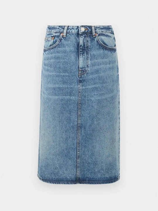 Zdjęcie produktu Spódnica jeansowa Samsøe Samsøe niebieski denim