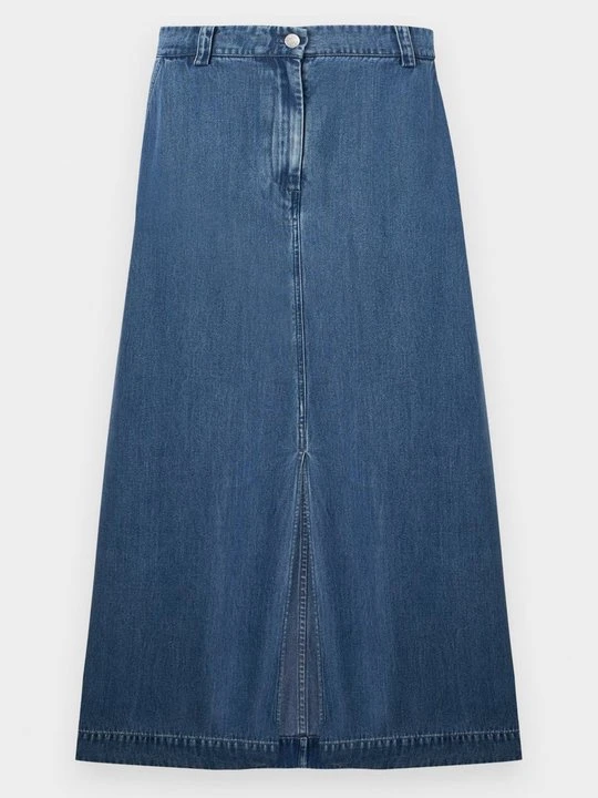 Zdjęcie produktu Spódnica jeansowa Samsøe Samsøe niebieski denim