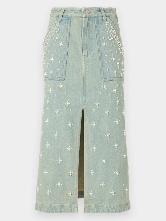 Zdjęcie produktu Spódnica jeansowa SEA jasnoniebieski denim