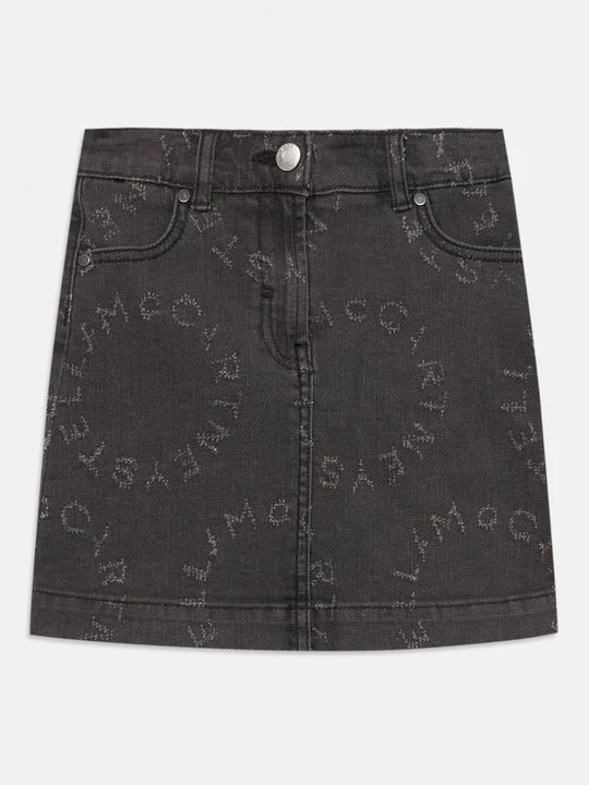 Zdjęcie produktu Spódnica jeansowa Stella McCartney antracytowy