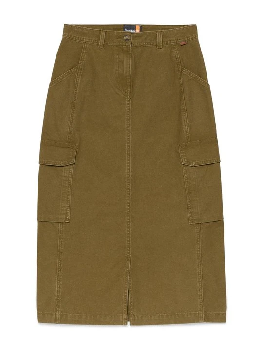 Zdjęcie produktu Spódnica jeansowa Timberland oliwkowy