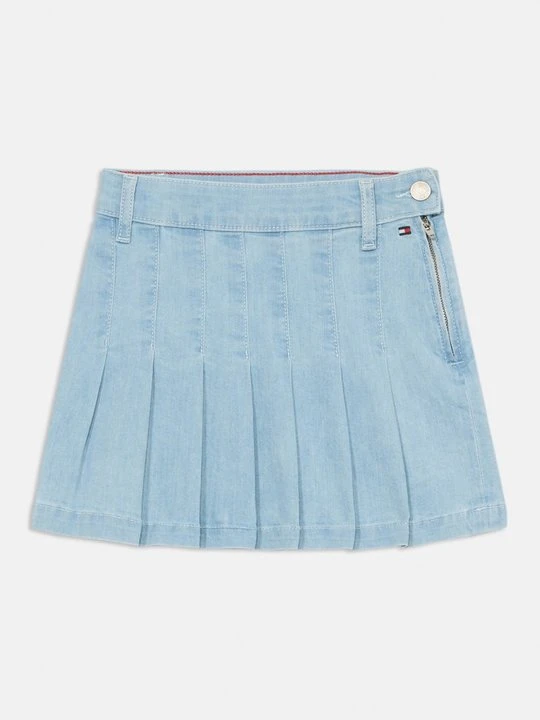 Zdjęcie produktu Spódnica jeansowa Tommy Hilfiger jasnoniebieski denim