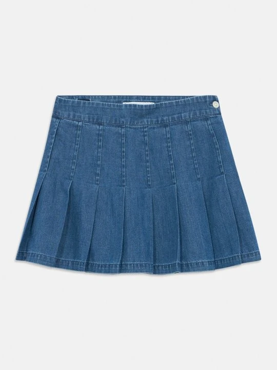 Zdjęcie produktu Spódnica jeansowa Tommy Hilfiger niebieski denim