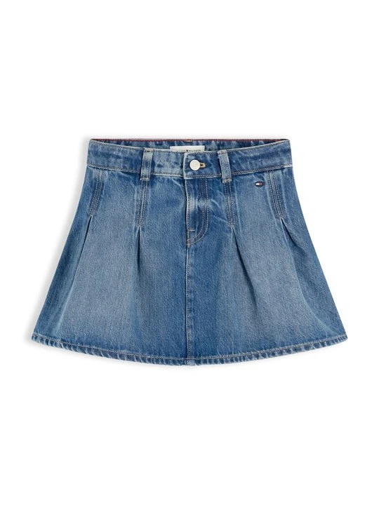 Zdjęcie produktu Spódnica jeansowa Tommy Hilfiger ciemnoniebieski