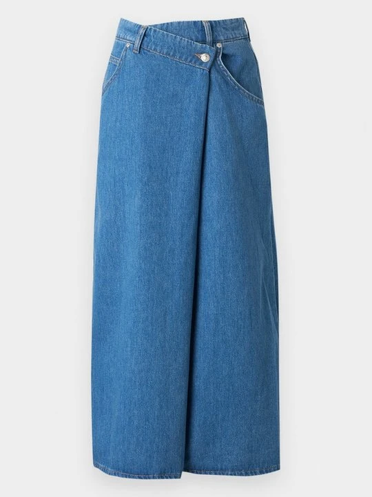 Zdjęcie produktu Spódnica jeansowa Topshop niebieski denim
