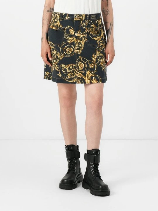 Zdjęcie produktu Spódnica jeansowa Versace Jeans Couture czarny