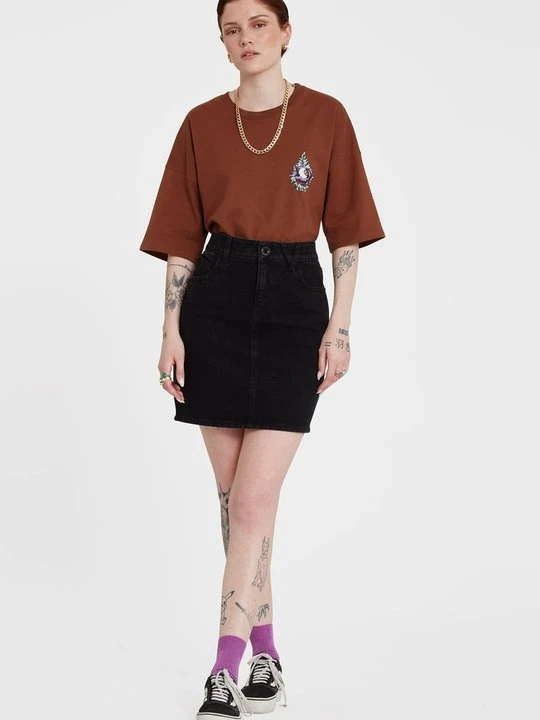 Zdjęcie produktu Spódnica jeansowa Volcom czarny
