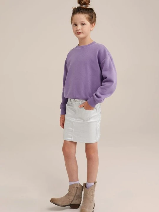 Zdjęcie produktu Spódnica jeansowa WE Fashion srebrny