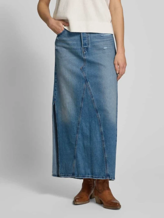 Zdjęcie produktu Spódnica jeansowa z 5 kieszeniami Levi's Jeansowy niebieski