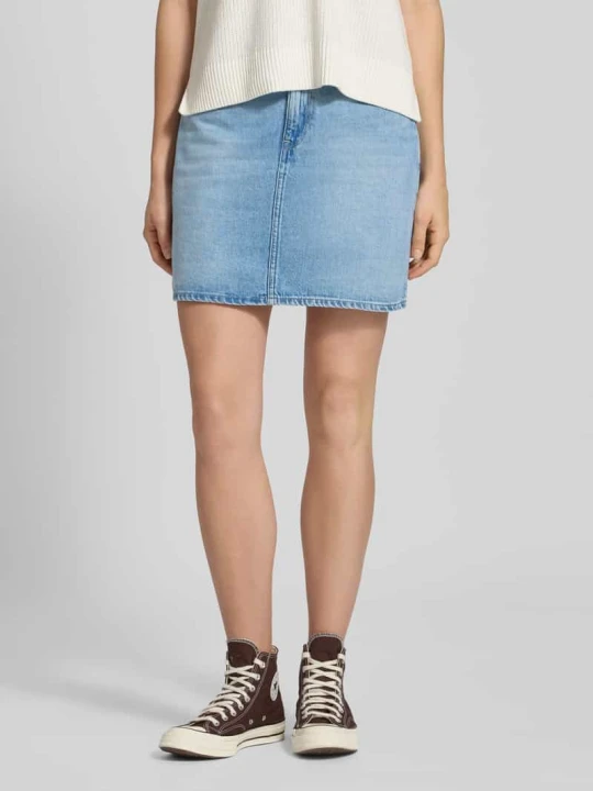 Zdjęcie produktu Spódnica jeansowa z 5 kieszeniami model ‘Viktoria’ G-Star Raw Jasnoniebieski