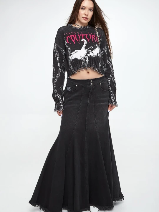 Zdjęcie produktu Spódnica maxi VERSACE JEANS COUTURE