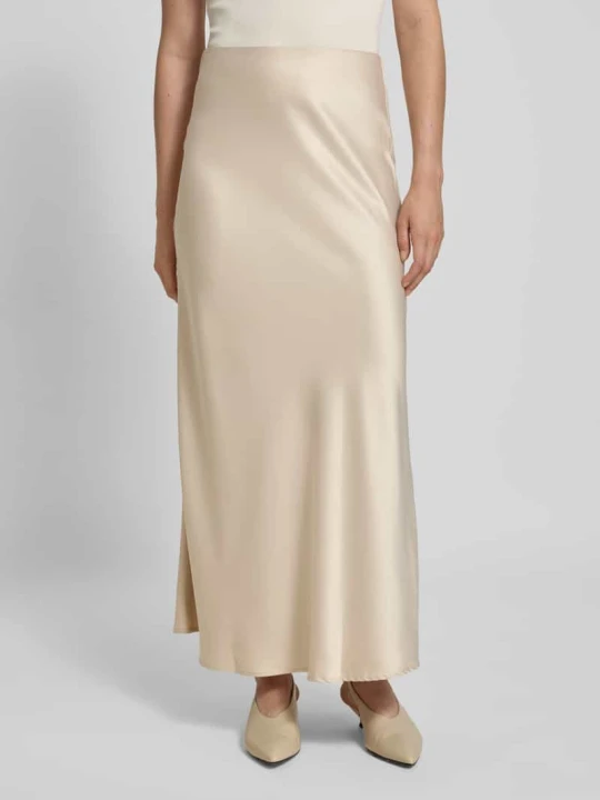 Zdjęcie produktu Spódnica midi rozkloszowana z elastycznym pasem model ‘MERLE’ Vero Moda Écru