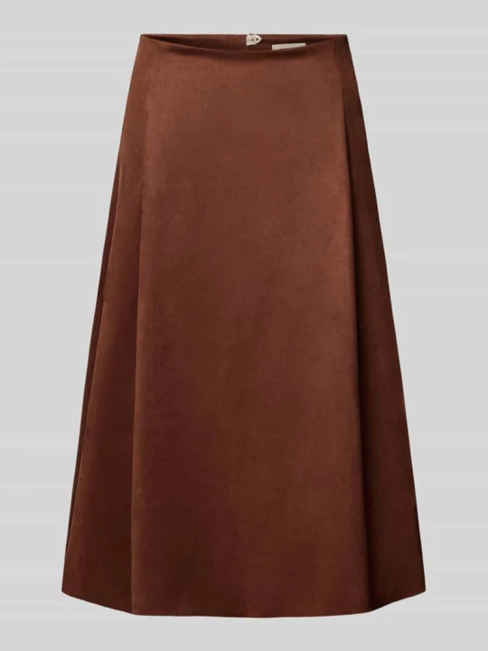 Zdjęcie produktu Spódnica midi w linii A model 'CHARA' Drykorn Orzechowy