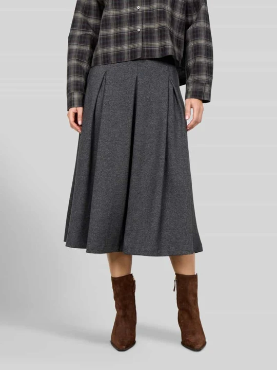 Zdjęcie produktu Spódnica midi w plisowanym stylu model 'SC-HEIKA 2' Soyaconcept Ciemnoszary