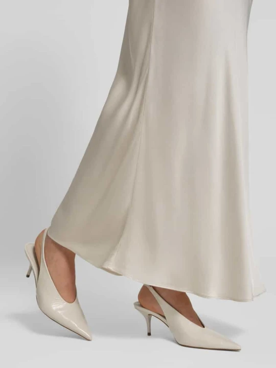Zdjęcie produktu Spódnica midi z lejącej satyny – curated by Anouk Yve Style Icon Collection Écru
