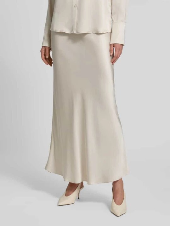 Zdjęcie produktu Spódnica midi z lejącej satyny – curated by Anouk Yve Style Icon Collection Écru
