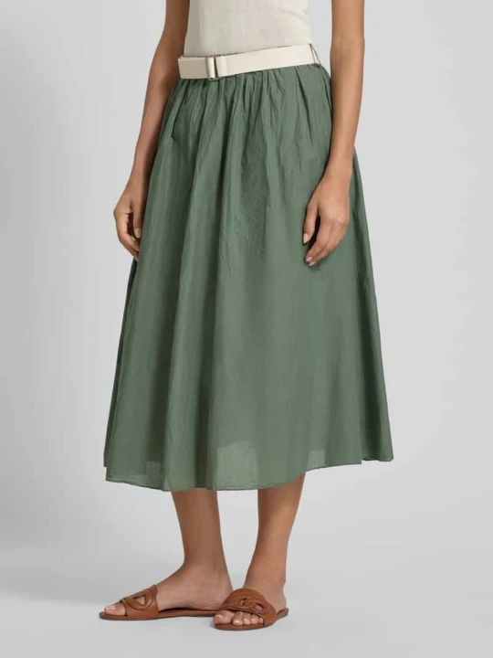 Zdjęcie produktu Spódnica midi z marszczeniami ZABAIONE Khaki