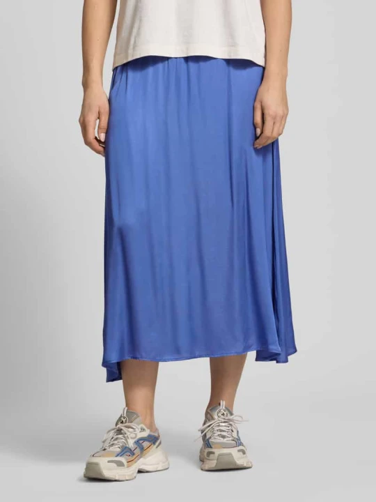 Zdjęcie produktu Spódnica midi z wiskozy model 'BOVALOW' American Vintage Błękitny