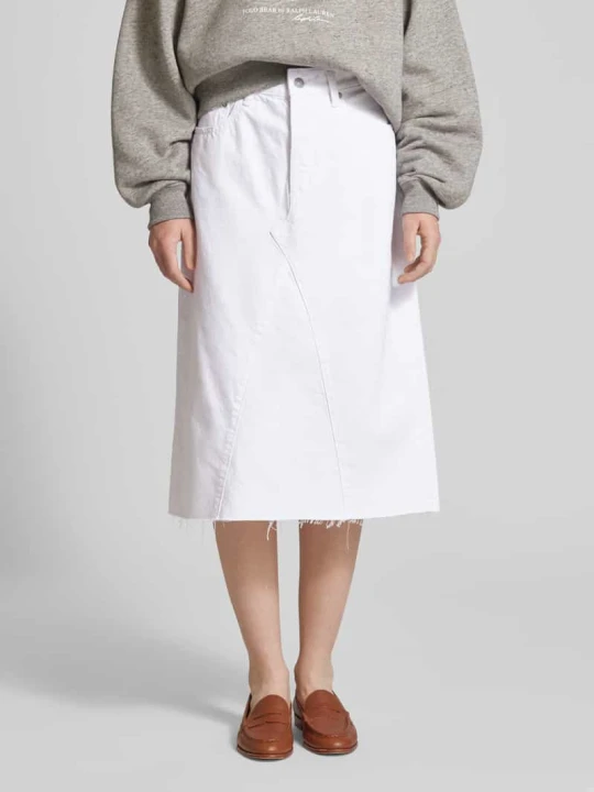 Zdjęcie produktu Spódnica midi z wpuszczanymi kieszeniami Polo Ralph Lauren Jasnoniebieski