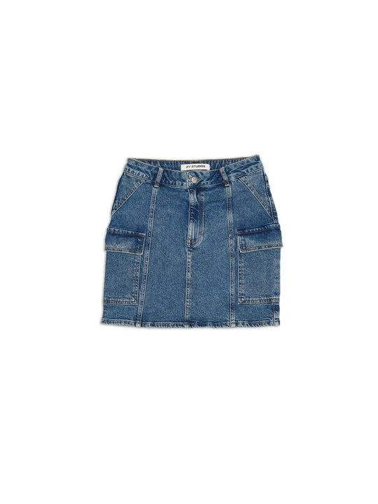 Zdjęcie produktu Spódnica mini 2Y Studios niebieski denim