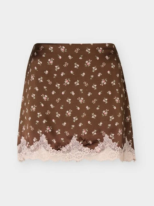 Zdjęcie produktu Spódnica mini Abercrombie & Fitch brązowy