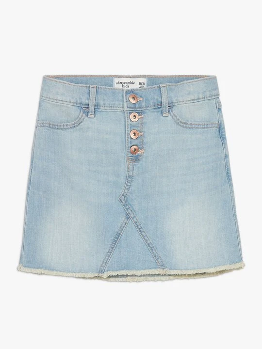 Zdjęcie produktu Spódnica mini Abercrombie & Fitch jasnoniebieski