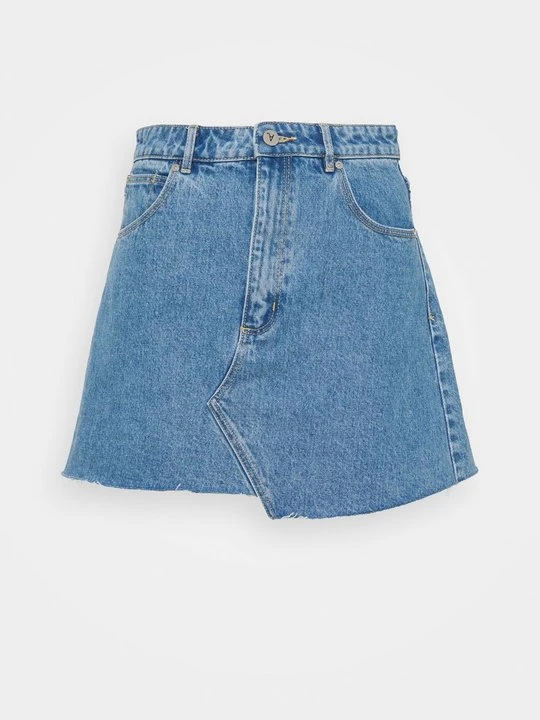 Zdjęcie produktu Spódnica mini Abrand Jeans jasnoniebieski denim