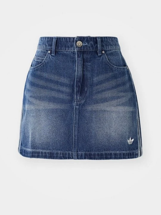 Zdjęcie produktu Spódnica mini adidas Originals jasnoniebieski denim
