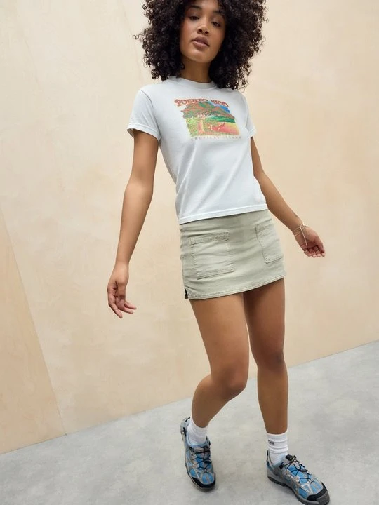 Zdjęcie produktu Spódnica mini BDG Urban Outfitters zielony