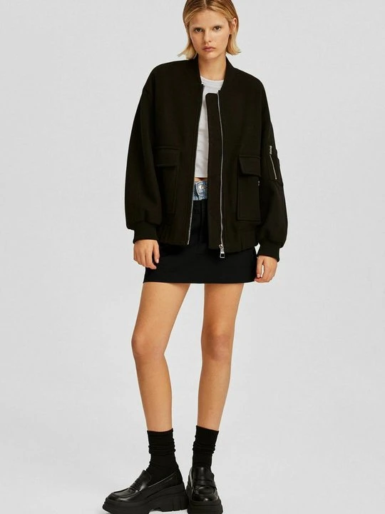 Zdjęcie produktu Spódnica mini Bershka czarny