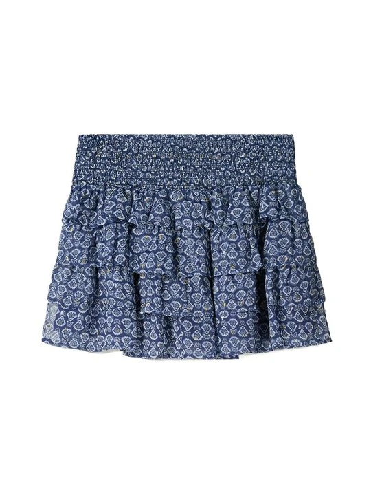 Zdjęcie produktu Spódnica mini Bershka błękit królewski