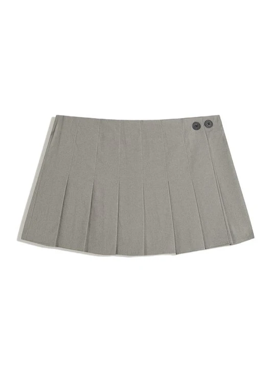Zdjęcie produktu Spódnica mini Bershka szary