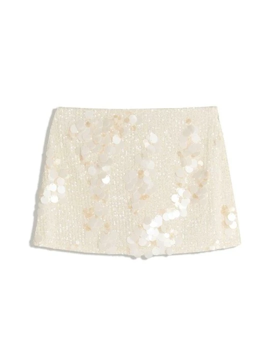 Zdjęcie produktu Spódnica mini Bershka biały