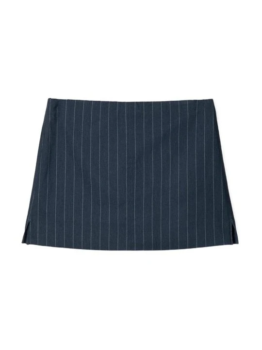 Zdjęcie produktu Spódnica mini Bershka niebieski