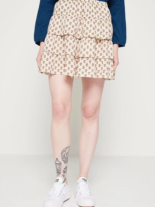 Zdjęcie produktu Spódnica mini Bonton mleczny