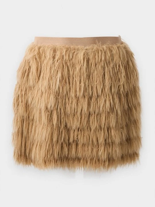 Zdjęcie produktu Spódnica mini By Malene Birger piaskowy