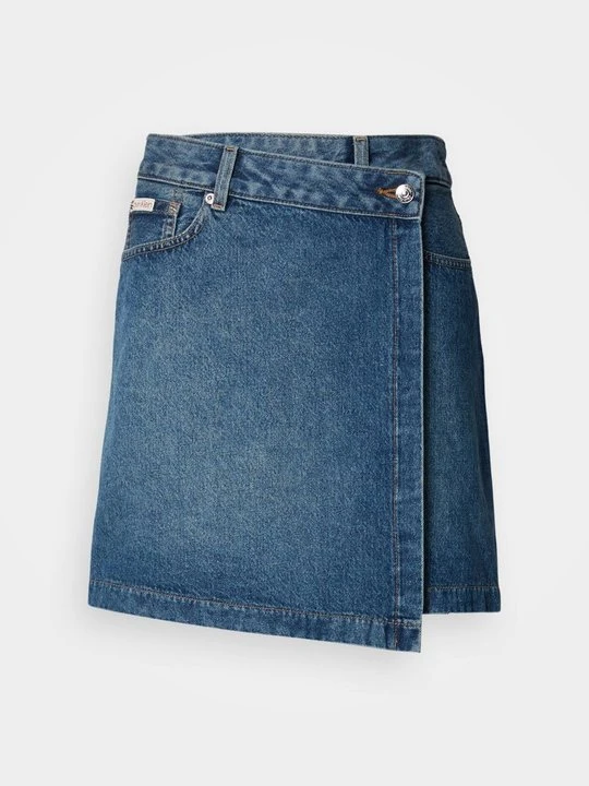Zdjęcie produktu Spódnica mini Calvin Klein Jeans niebieski denim
