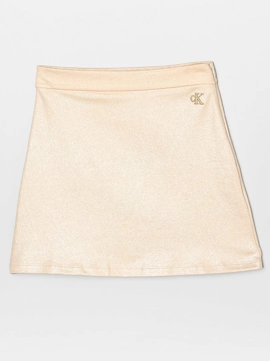 Zdjęcie produktu Spódnica mini Calvin Klein Jeans jasny brąz