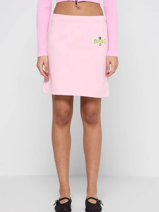 Zdjęcie produktu Spódnica mini Chiara Ferragni jasnoróżowy